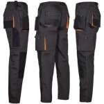 Pantalon de travail homme gris poches genouillres elyes gris#xl / xxl