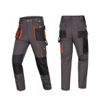 Pantalon de travail mtowsuc wd2118 homme gris poches genouill�res