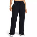 Pantalon under armour rival motion open hem noir pour femme - under armour - taille :xs