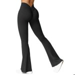 Pantalon de yoga bootcut femmes - legging de sport évasé pantalon loisirs - taille haute extensible jogging ... Pantalon de yoga bootcut femmes - legging de sport évasé pantalon loisirs - taille haute extensible jogging ...