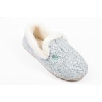 Pantoufle charentaise femme hiver d867 bleu