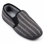 Pantoufle charentaise homme d885 gris