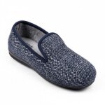 Pantoufle charentaise homme d886 marine