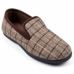 Pantoufle charentaise homme d893 marron