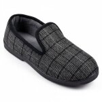 Pantoufle charentaise homme d893 noir