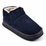 Pantoufles charentaises montantes mu10163 marine