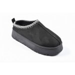 Pantoufles femme hiver mule style scandinave md9769 noir