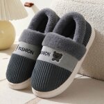 Pantoufles homme dhiver - chaussons confortables avec semelle antidérapante et logo ours?parfaites pour ... Pantoufles homme dhiver - chaussons confortables avec semelle antidérapante et logo ours?parfaites pour ...