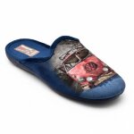 Pantoufle homme mule fantaisie photoprint mu99916 vanlife