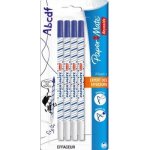 Paper mate by reynolds lot de 4 effaceurs magic + - pointe fine - bleu