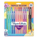 Paper mate flair tropical vacation - 24 feutres - assortiment de couleurs - pointe moyenne 0. 7 mm Paper mate flair tropical vacation - 24 feutres - assortiment de couleurs - pointe moyenne 0. 7 mm