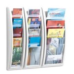 Paperflow pr�sentoir mural blanc 4063. 13