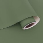 Papier adhesif pour meuble vert papier peint chambre rouleau adhesif coratif stickers meuble cuisine ...