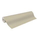 Papier cadeau - clairefontaine - tiny art dco - or - 50m x 035m - mixte