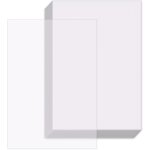 Papier calque a4 lot de 50 feuilles qualit premium papier calque hautement transparent imprimable 210x297mm ...