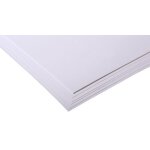 Papier  dessin - clairefontaine - 93714c - grain fin - format raisin 50x65 cm - 10 feuilles