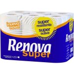 Super papier hyginique 2 plis blanc12 rouleaux