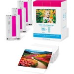Papier imprimante - amis - pack canon selphy cp1500 kc - 108ip 3 cartouches + 108 papiers photo 54x86mm ...
