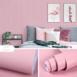 Papier peint adh�sif rose pour chambre fille enfant papier peint autocollant pour meuble commodes armoire ...