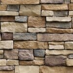 Papier peint autocollant - okumggyj - motif brique 3d - pvc - 45 x 100 cm - int�rieur