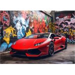 Papier peint chambre enfant garcon voiture gamer graffiti papier peint panoramique pour chambre photo ...