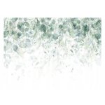 Papier peint intiss panoramique feuilles pendantes vert 300x210 cm tapisserie chambre salon photo non ...