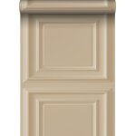 Papier peint lambris beige - origin wallcoverings - pp intiss� �co texture - 53 cm x 1005 m