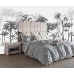 Papier peint panoramique jungle noir et blanc 3d soie 500 x 280 cm tropical coconut forêt - papier peint ... Papier peint panoramique jungle noir et blanc 3d soie 500 x 280 cm tropical coconut forêt - papier peint ...