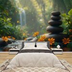 Papier peint panoramique zen japonais papier peint intissé motif nature zen tapisserie salon décoration ... Papier peint panoramique zen japonais papier peint intissé motif nature zen tapisserie salon décoration ...