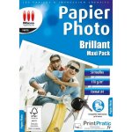 Papier photo brillant a4 - maxi pack - 170 g / m� - 50 feuilles - micro application