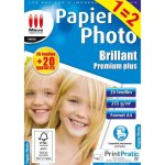 Papier photo brillant a4 - maxi pack - 255 g / m² - 20 feuilles + 20 offertes Papier photo brillant a4 - maxi pack - 255 g / m² - 20 feuilles + 20 offertes