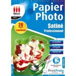 Papier photo satiné a4 - micro application - professionnel - 270 g / m² - excellente tenue Papier photo satiné a4 - micro application - professionnel - 270 g / m² - excellente tenue
