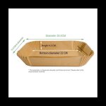 Papier spcial jetable - keeper - 200 pices - pour ninja foodi airfryer