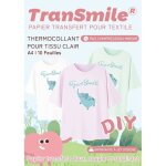 Papier transfert tee - shirt / textiles blancs et clairs a4 * 10 feuilles papier transfert thermocollant ...