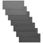 Papier abrasif - aimoonsa - pack 42 (23x93 cm) - grains 800 - 3000 - sec / humide - bois / metal / c�ramique ...