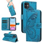 Papillons housse pour iphone 11 etui portefeuille antichoc housse avec porte - cartes fonction de support ...