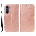 Papillons housse pour samsung galaxy a16 5g etui portefeuille antichoc housse avec porte - cartes fonction ...
