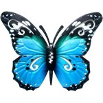 Papillons en mtal pour lextrieur - grand papillon - dcoration murale en mtal 3d  suspendre