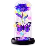 Papillon violet rose cadeau pour femme ? cadeau de saint - valentin pour femme ? cadeau de saint - valentin ...