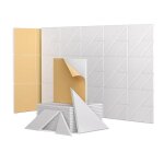 Paquet de 12 panneaux muraux insonorisés panneaux acoustiques auto - adhésifs insonorisants de 12x12x04 ... Paquet de 12 panneaux muraux insonorisés panneaux acoustiques auto - adhésifs insonorisants de 12x12x04 ...