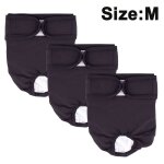 Paquet de 3 couches lavables réutilisables pour chien pantalon physiologique absorbant prévention du ... Paquet de 3 couches lavables réutilisables pour chien pantalon physiologique absorbant prévention du ...