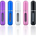 Paquet de 5 atomiseurs de parfum rechargeables de 5 ml mini flacon pulvrisateur rechargeable portable ...