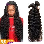 Paquets de cheveux humains br�siliens bruts qualit� sup�rieure 10a paquets de cheveux �pais 30inch x1 ...
