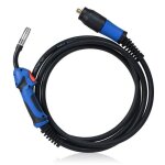 Paquet de tuyaux de gaz de protection mig mag pour torche de soudage mb15 euro central 3 - 5m