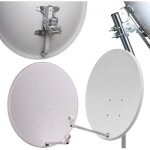 Parabole satellite corab 90 cm - antenne blanche standard