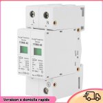 Parafoudre - dilwe - 2p 40ka - protection contre surtensions - ac 420v - dimensions 9x4 cm