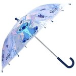 Parapluie enfant - lilo et stitch - rainy days - transparent - ouverture manuelle - pour fille