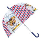 Parapluie enfant pat patrouille transparent