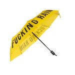 Parapluie - fisura - parapluie pliant original ?rain?. mini parapluie jaune et noir. parapluie pliant ...