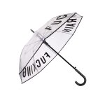 Parapluie - fisura - transparent rain - automatique - rsistant - 103 cm de diamtre